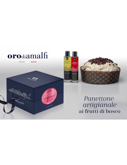 Panettone artigianale ai frutti di bosco