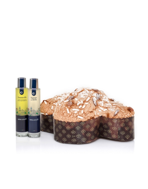 Artisanal Colomba with apples and cinnamon