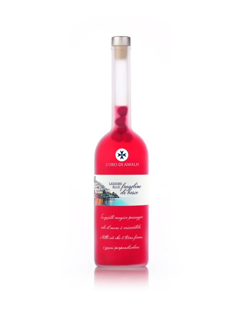 Wild strawberry liqueur